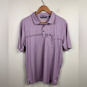 Travis Mathew Shirt Men's Short Sleeve Polo Golf XL